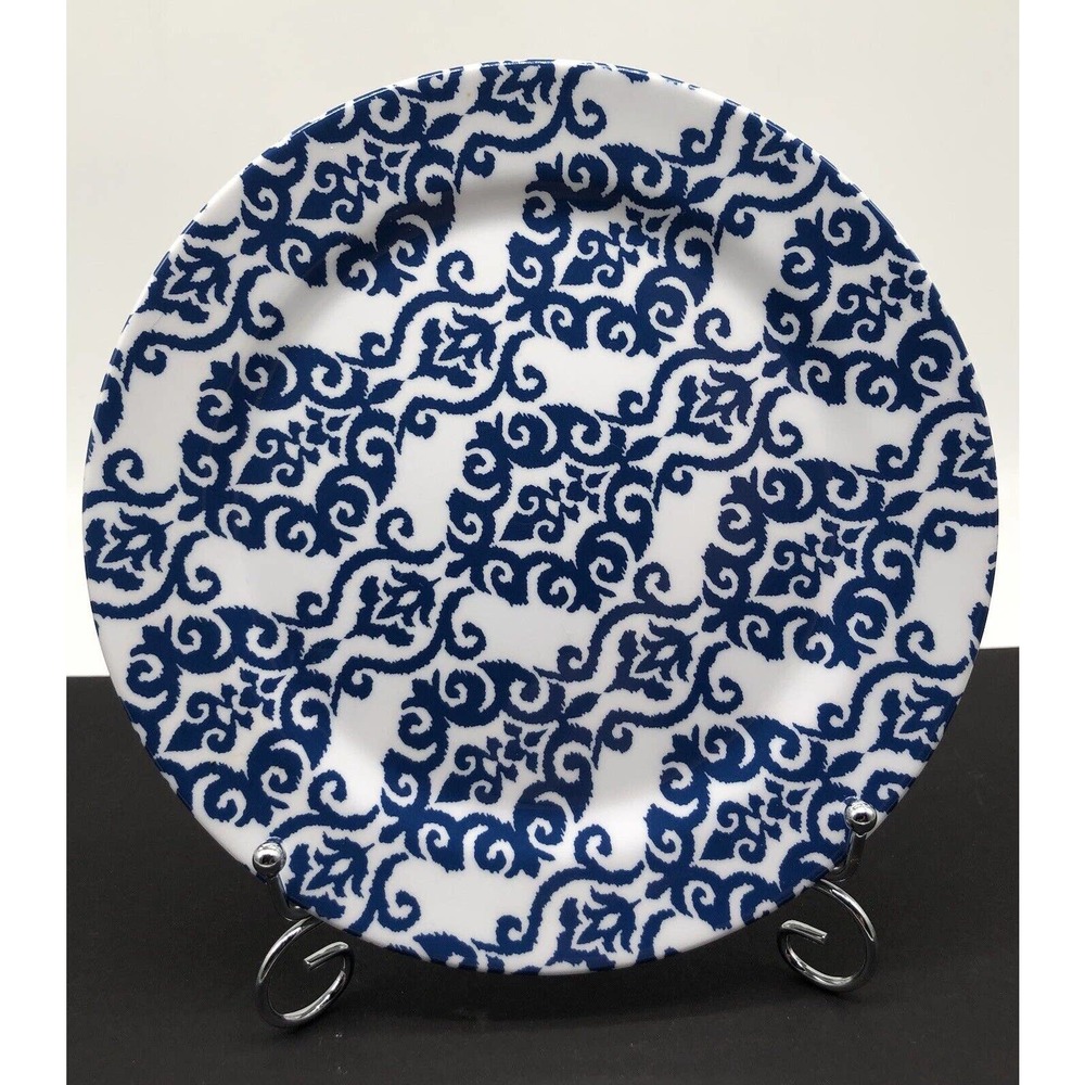 Waverly Blue Solar Flair Plate 8” Melamine Salad Appetizer ~REPLACEMENT~ A4